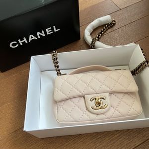 CHANEL timeless classic leather crossbody bag
